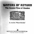 Louis Martinie - Waters Of Return - The Aeonic Flow Of Voudoo